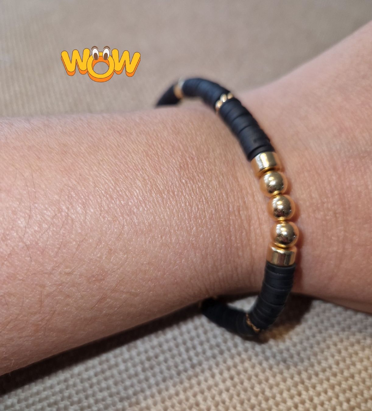 Bracciali & Braccialetti: HANDMADE Set - 2 Bohemian Polymer Clay  Armbänder – Nuovo (secondo la descrizione) da Appenzell venduto da Top_Top 3
