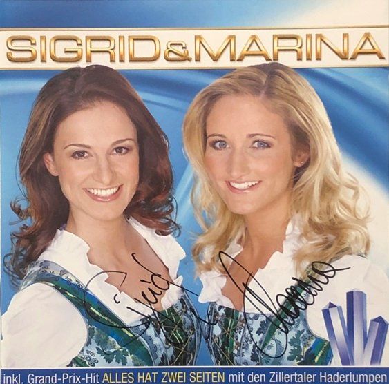 CDs: Sigrid & Marina – Leben heisst lieben – Gebraucht aus Grüningen von azulmarron