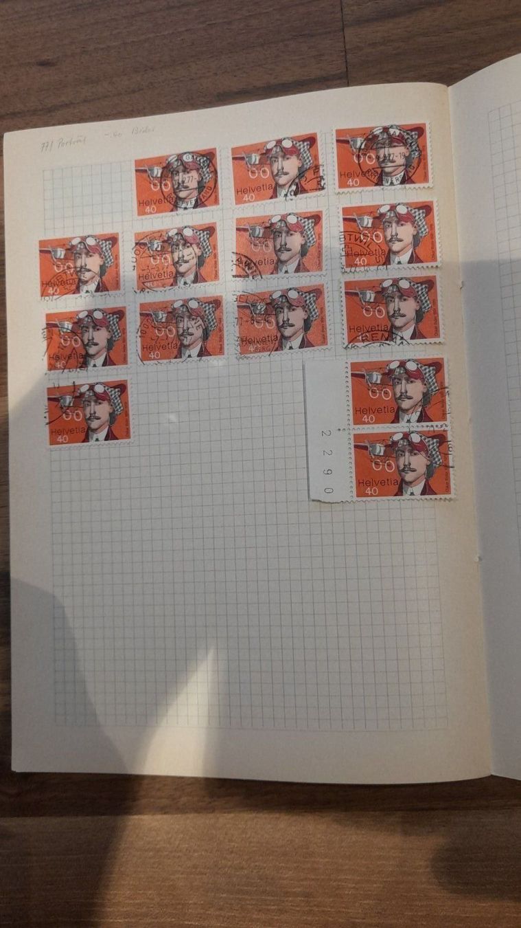 Alle Briefmarken: 1975-1976 – Gebraucht aus Balgach von SIMEON27