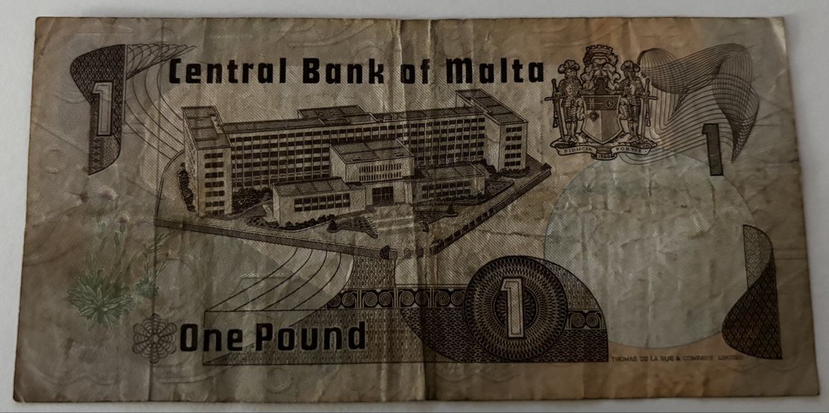 Banconote: Malta 1 Lira 1967 – Usato da Algetshausen venduto da Carrhard 1