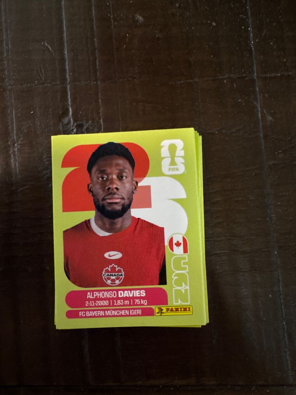 Panini Sammelbilder & Trading cards: Panini Alphonso Davies CAN 3 & viele mehr – Neu (gemäss Beschreibung) aus Herisau von lifestyleenjoy