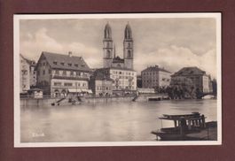 ZÜRICH - Teil mit Grossmünster - 1929