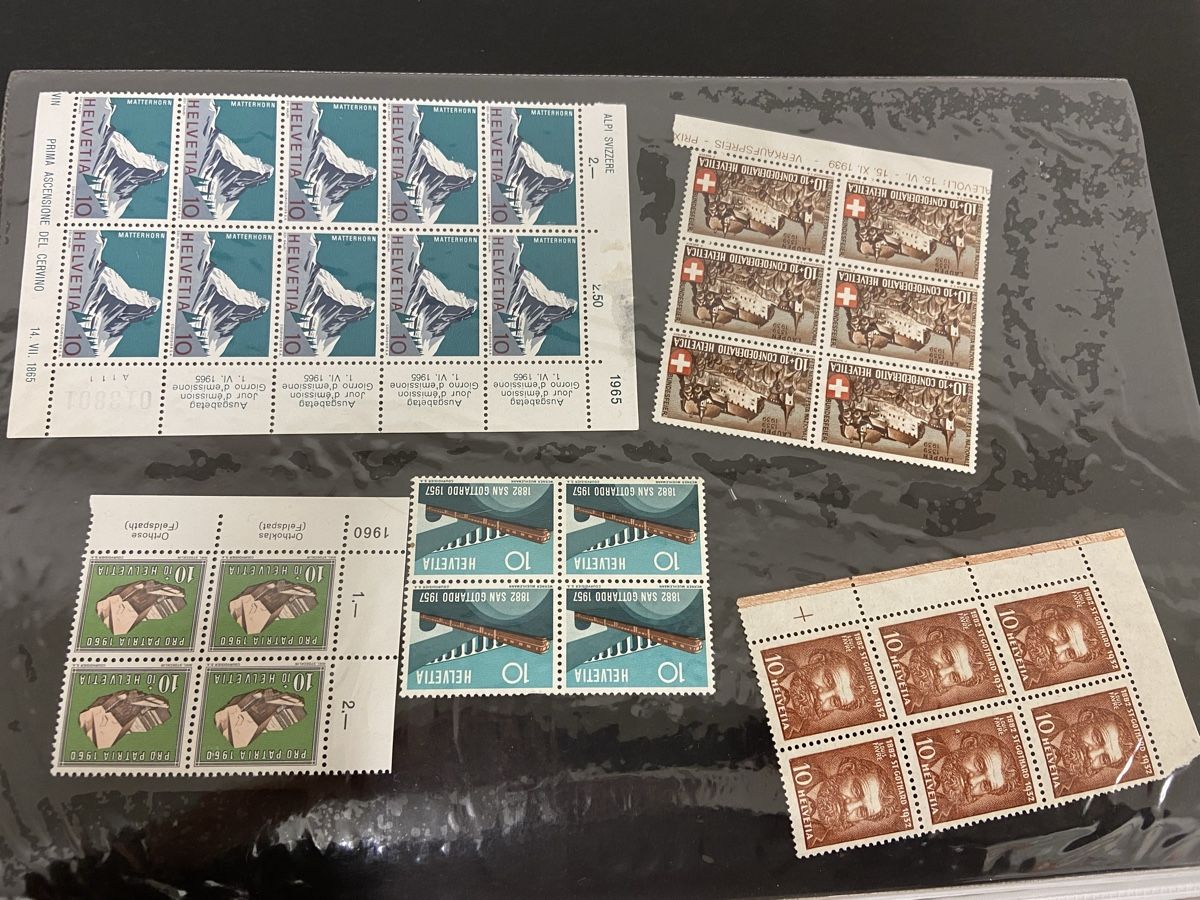 Tous les timbres: Lot Block Briefmarken  – D'occasion à Dietikon par brocki-eyra 2