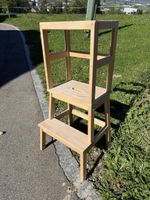 Lernturm Kindertritt aus Holz neuwertiger Zustand
