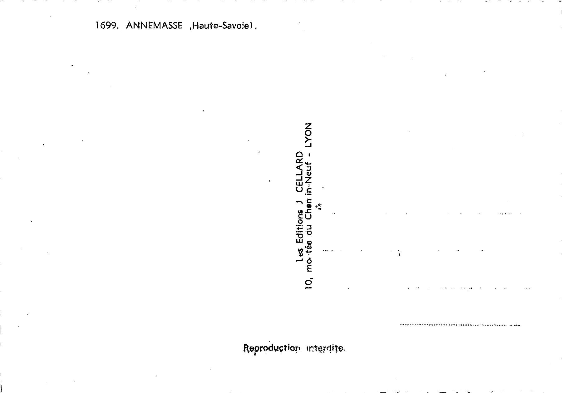 Ansichtskarten: 3x Annemasse – Gebraucht aus Ottikon b.Kemptth. von Neptun1974 3