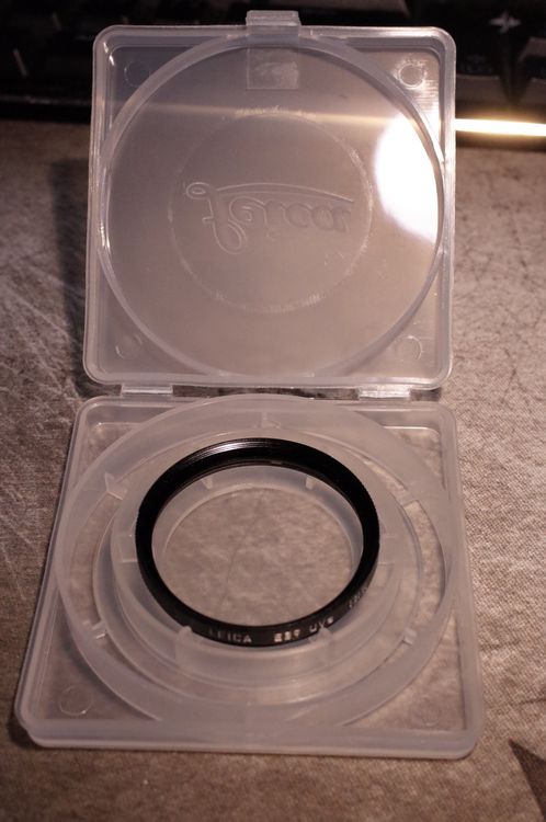 Filtre UV Leica UVa II E39 Argent #13031 - Authentique Japon - NEUF