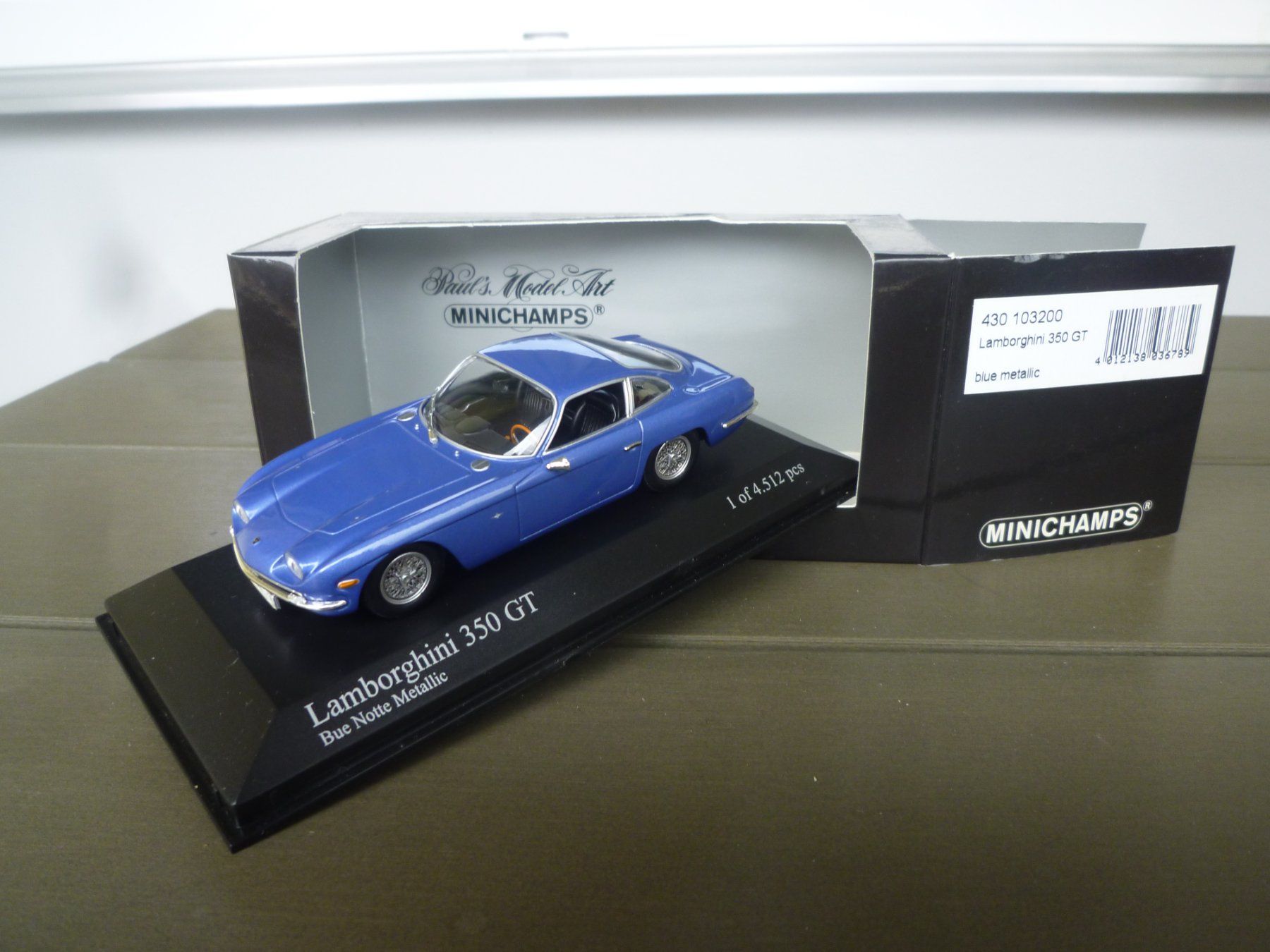 Lamborghini Modellini d'auto: Lamborghini 350 GT – Nuovo e nell'imballaggio originale da Flawil venduto da Imperiosud
