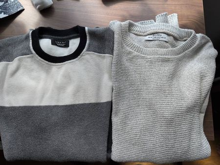 2 strick Pullover Grösse M