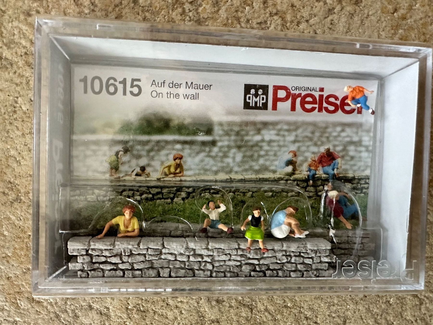 Preiser Trains électriques: Preiser 10615, Auf der Mauer, HO – Neuf avec emballage d'origine à Zürich par Baldrian1