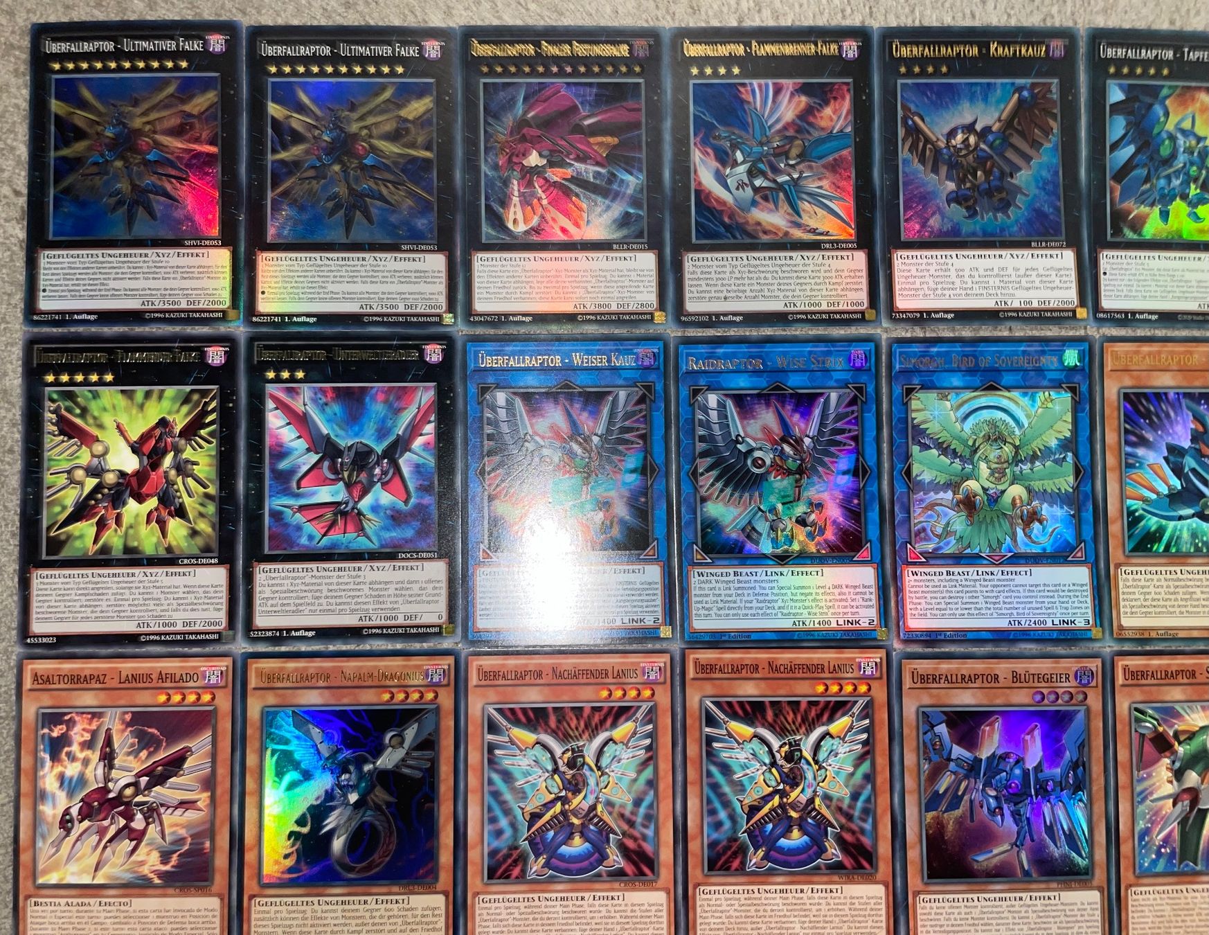 Yugioh Carte collezionabili: YuGiOh Überfallraptor Deck – Nuovo (secondo la descrizione) da Altstätten SG venduto da ChangeMaker 1