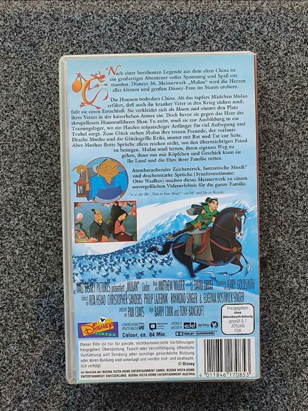 Toutes les VHS: Mulan Vhs Film – D'occasion à Herznach par kayley09 1