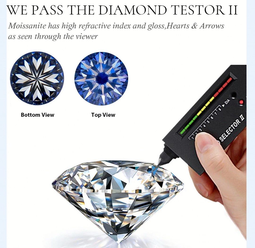 Altri gioielli: Ensemble argent et diamants de moissanites de 2 ct GRA – Nuovo e nell'imballaggio originale da Reconvilier venduto da Tsma67 9