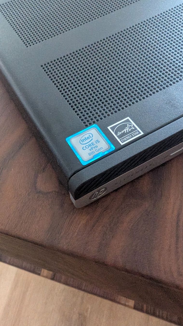 Hewlett Packard PCs: HP EliteDesk Mini PC Intel Core i5 8th Gen – Gebraucht aus Eyholz von tschonii 1