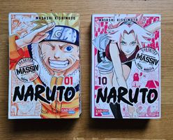 Manga Naruto Massiv Band 1 und 10