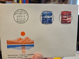 DM 1991 FDC mit ET VOLL RAR!! nur 1.50 !