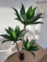 XXL Kunstpflanze Palme Agave realistisch hochwertig 150 cm