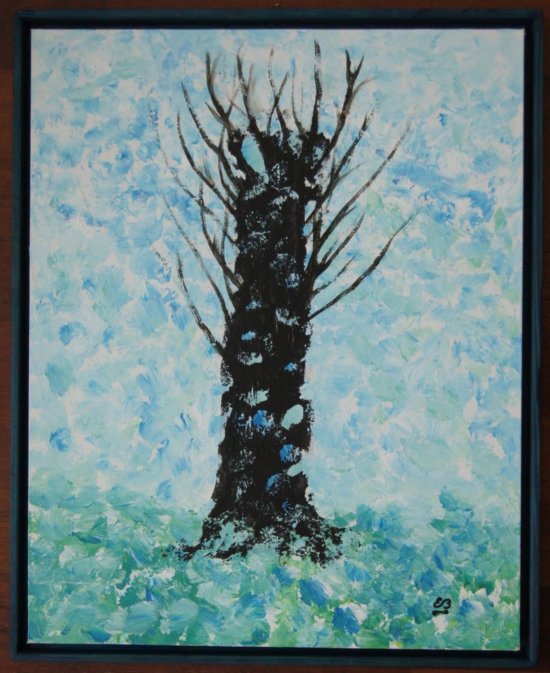 Dipinti: Gemälde: Einsamer Baum – Usato da Fribourg venduto da erw_68dx