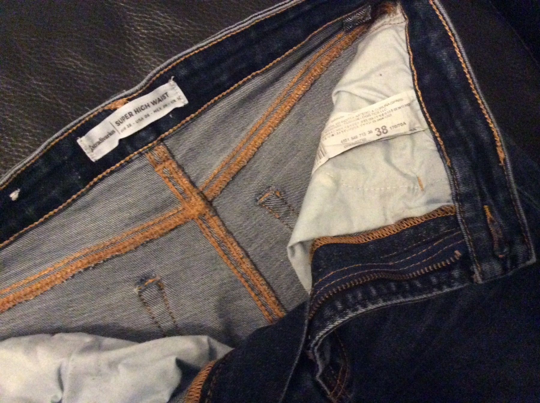 Stradivarius Jeans: STRADIVARIUS JEANS/HOSE GR.38/M darkblue Mega – Neu (gemäss Beschreibung) aus Frauenfeld von Boldi46 3