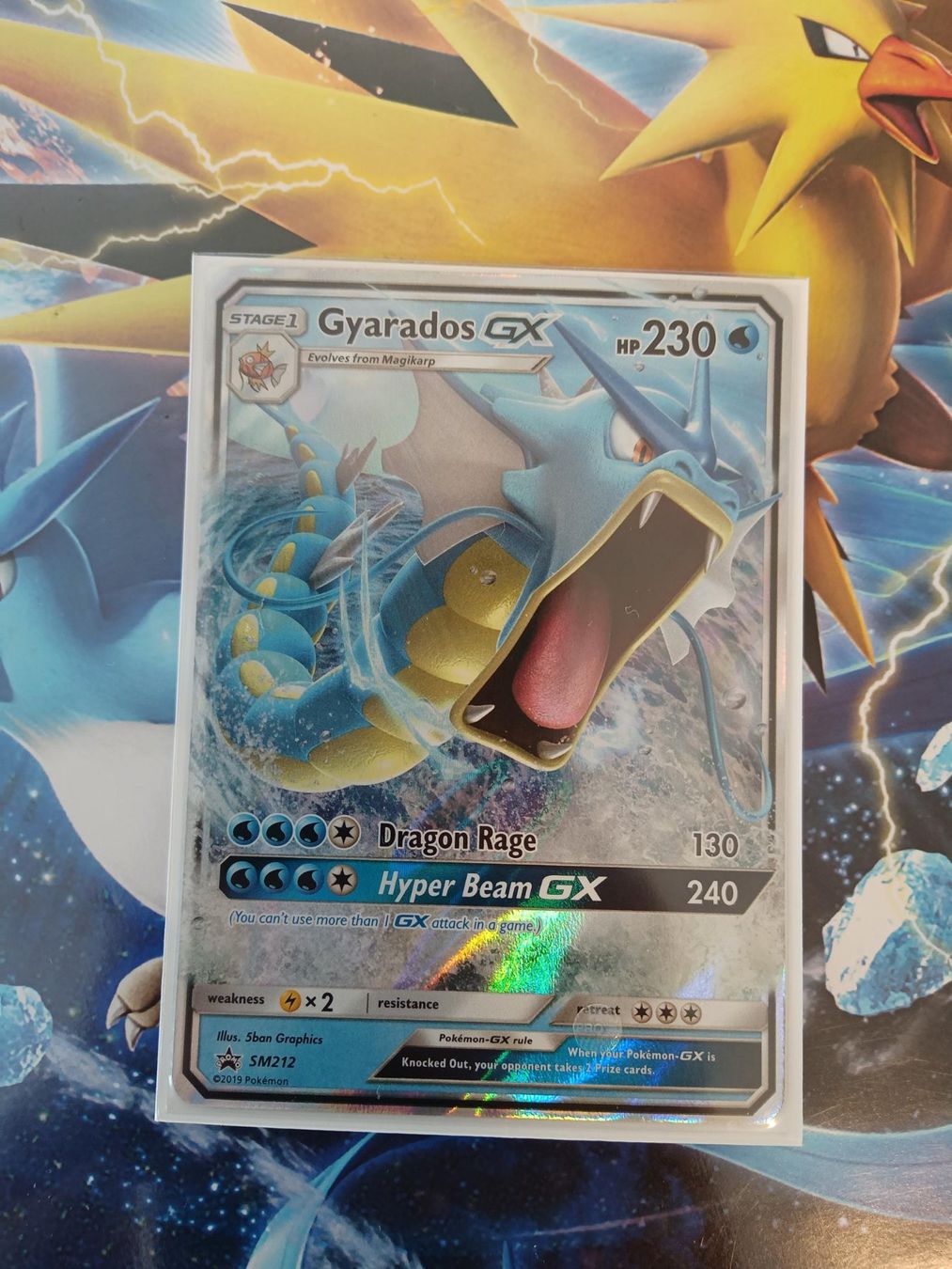 Pokémon Carte collezionabili: Gyarados GX – Usato da Altstätten SG venduto da GGsGameshop