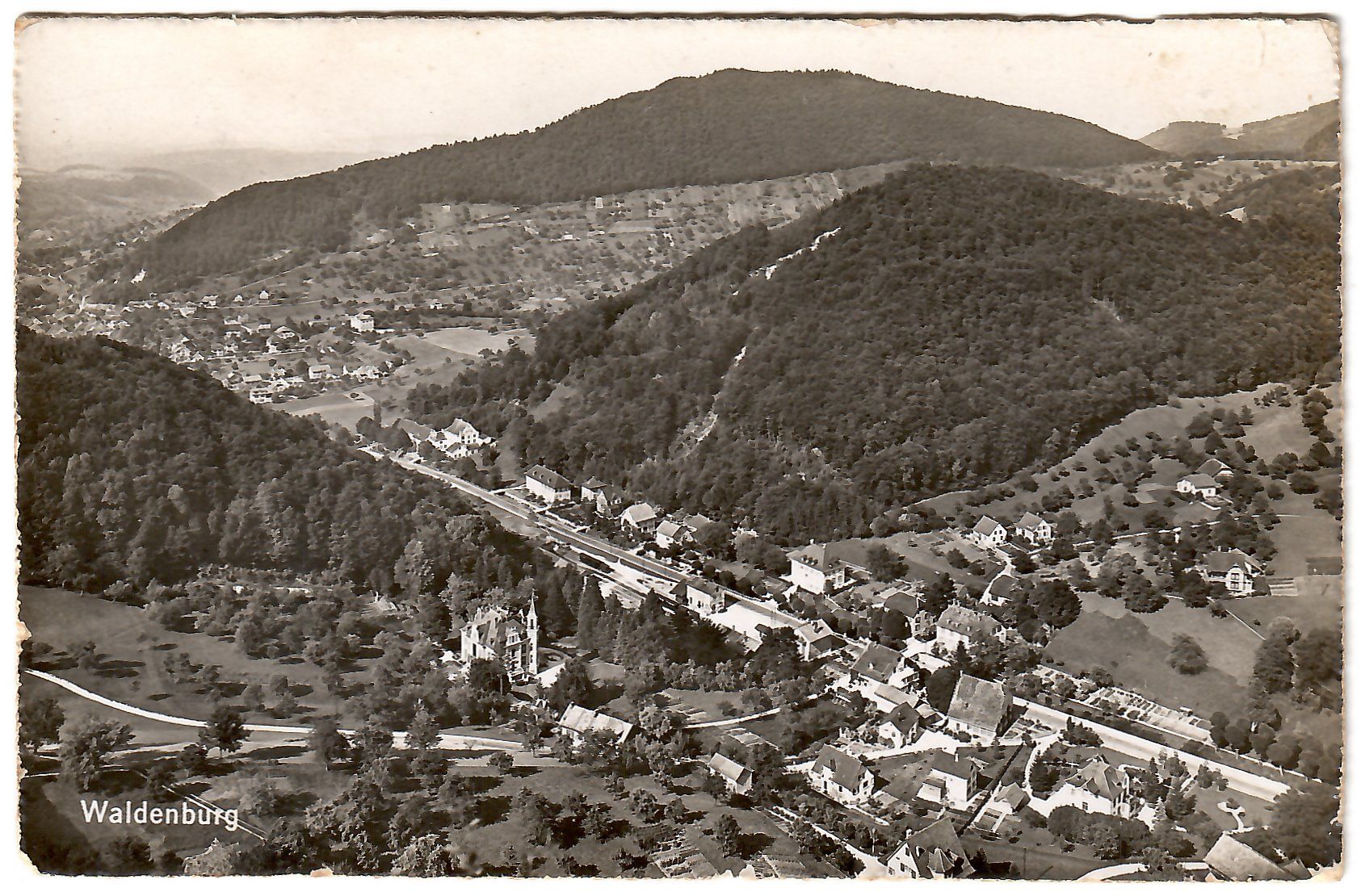 Cartes postales: Ansichtskarte   Waldenburg – D'occasion à Kerns par etma3