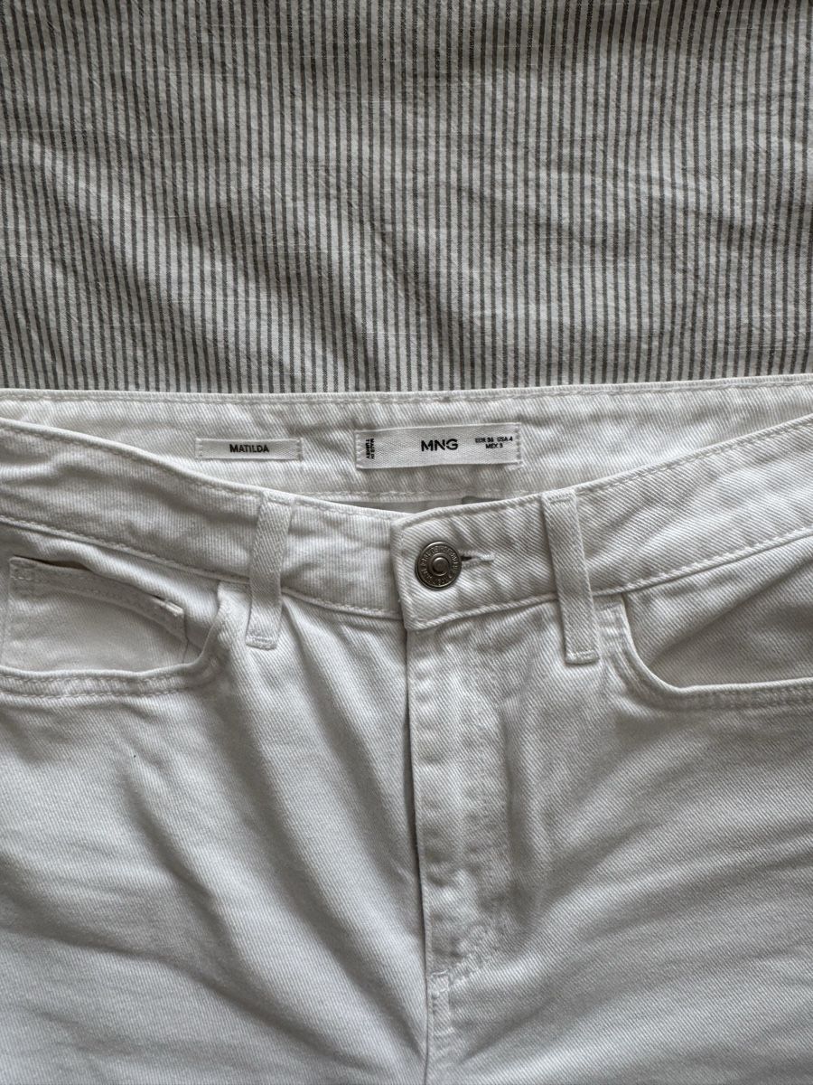 Mango Jeans: Mango white jeans  – Nuovo (secondo la descrizione) da Zürich venduto da are_fm6c