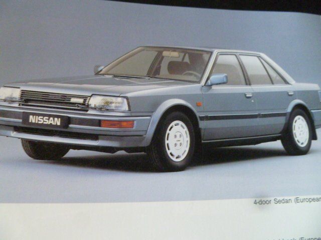 Nissan Documenti: Nissan Bluebird "Prospekt" 1988 – Usato da Zofingen venduto da sosalinos01 2