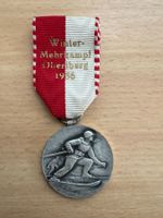 Winter-Mehrkampf Oberiberg 1956 Medaille, Selten!