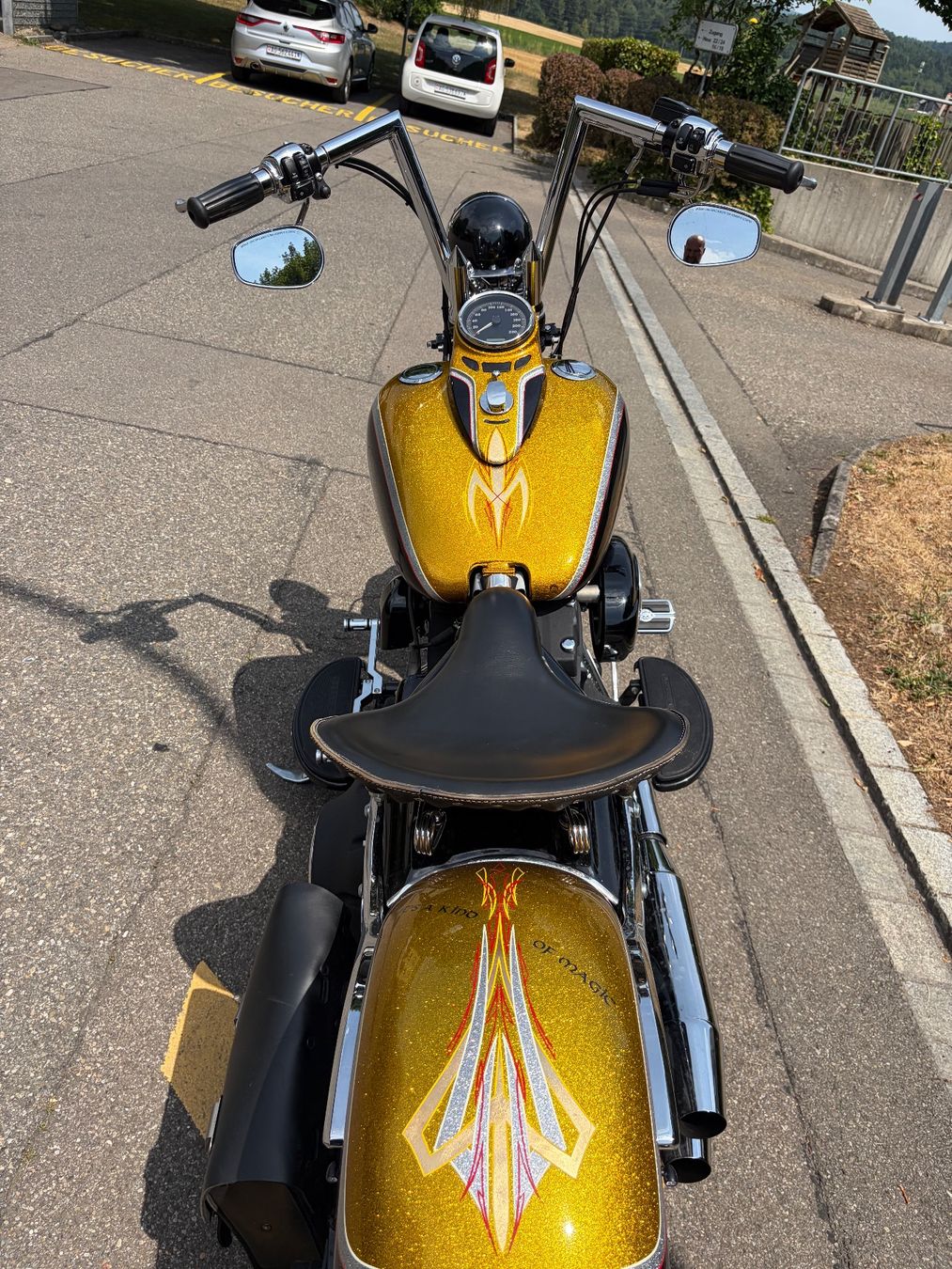 Harley-Davidson Chopper: Harley Davidson CROSS BONES X BONES Custom EINZELSTÜCK – Gebraucht aus Rütihof von elcheffe81 1