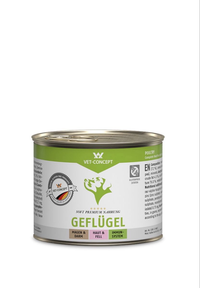 Nourriture: Hundefutter Vet Concept Geflügel – Neuf avec emballage d'origine à Niederwangen BE par Bluelike
