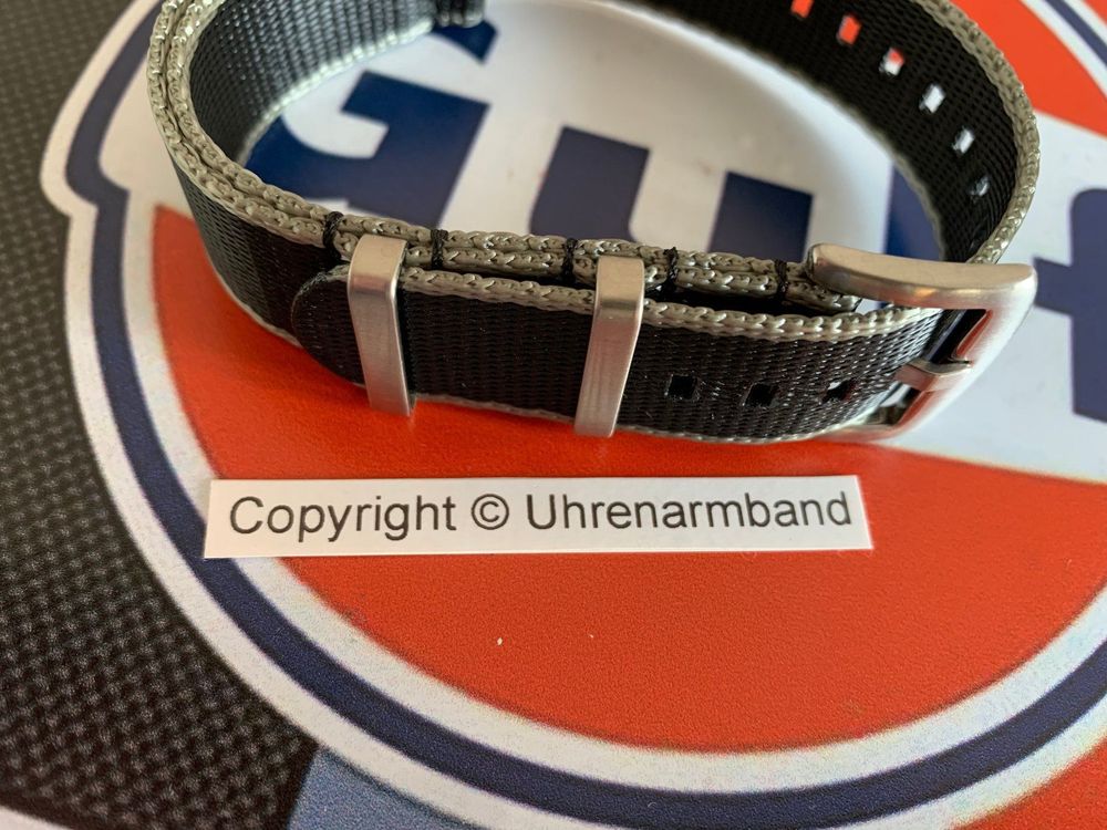 22mm Nylon Nato Uhrenarmband, Natoarmband, zulu 6