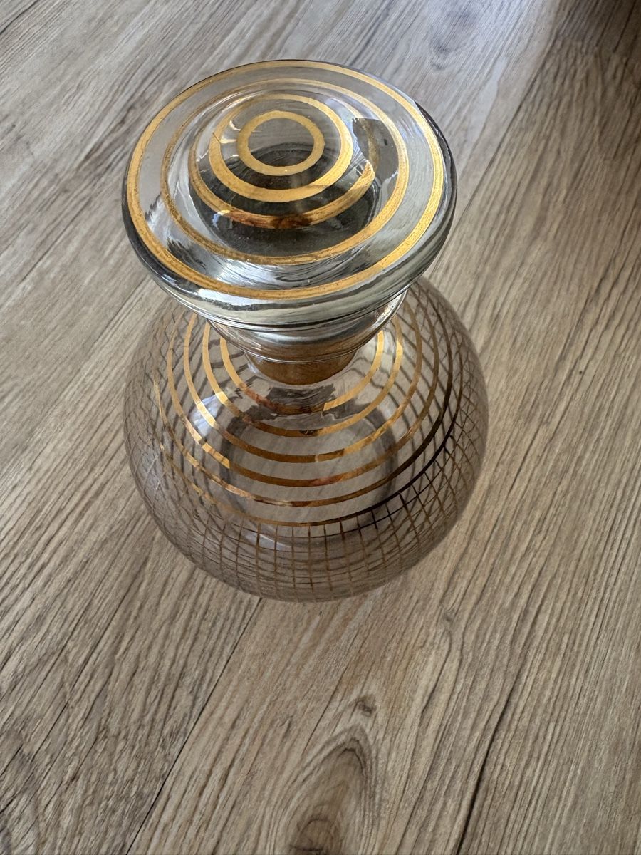 Caraffe: Carafe ancienne style art déco- Karaffe Mid Centuary – Usato da Zweisimmen venduto da Domii 4