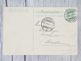 CL13 Carte Postale  + Timbre Suisse 1908