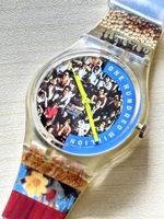 Swatch Uhr "One Hundred Million" AG 1992 gute Zustand