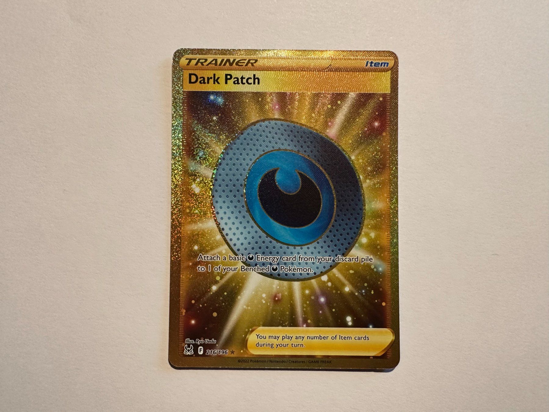 Pokémon Carte collezionabili: Dark Patch Secret Rare Gold Lost Origin EN – Usato da Hagendorn venduto da Pokecollectorch 1