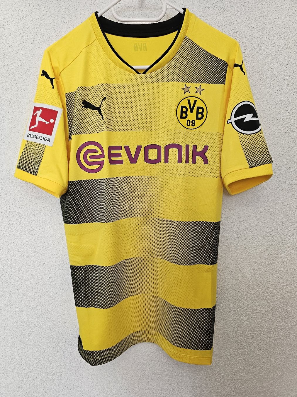 Canottiere & Pantaloni: BVB Matchworn Trikot 17/18 – Usato da Rickenbach LU venduto da LichterWelt