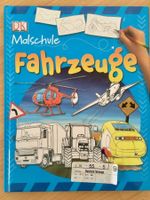 Buch ‚Malschule Fahrzeuge‘ für Kinder
