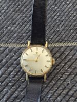 Tissot Uhr Handaufzug vergoldet Damen Armbanduhr Swisss Made