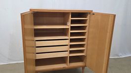Mid-Century Kommode mit Schubladen und Fächern - 09/16