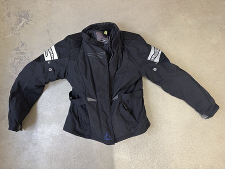Macna Women's Motorcycle Jacket - Black, Size Small