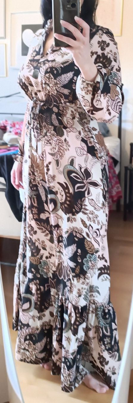 Only Robes: ONLY Kleid, Gr. S, Blumenmuster – D'occasion à Zürich par salsera44 5