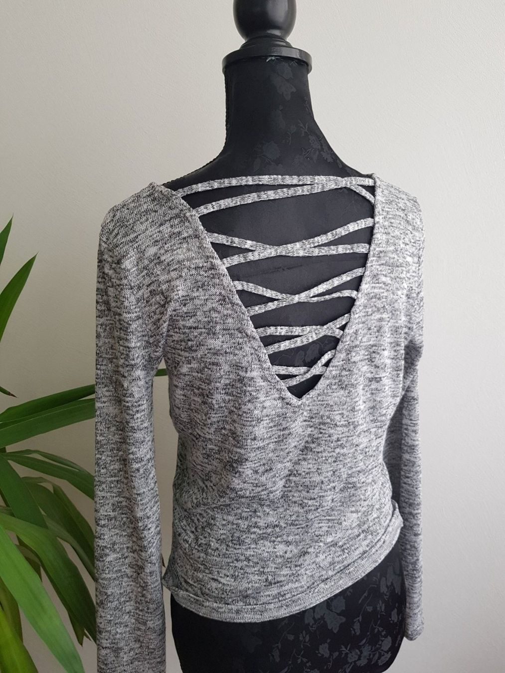 Maglioni & Felpe: Pullover mit Rückenmuster Gr.S/M – Usato da Nendeln venduto da Zopfie_ 1