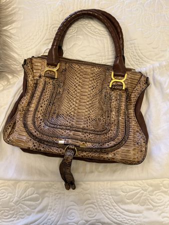 CHLOÉ MARCIE PYTHON BAG *‼️LAST * LAST PRICE‼️*