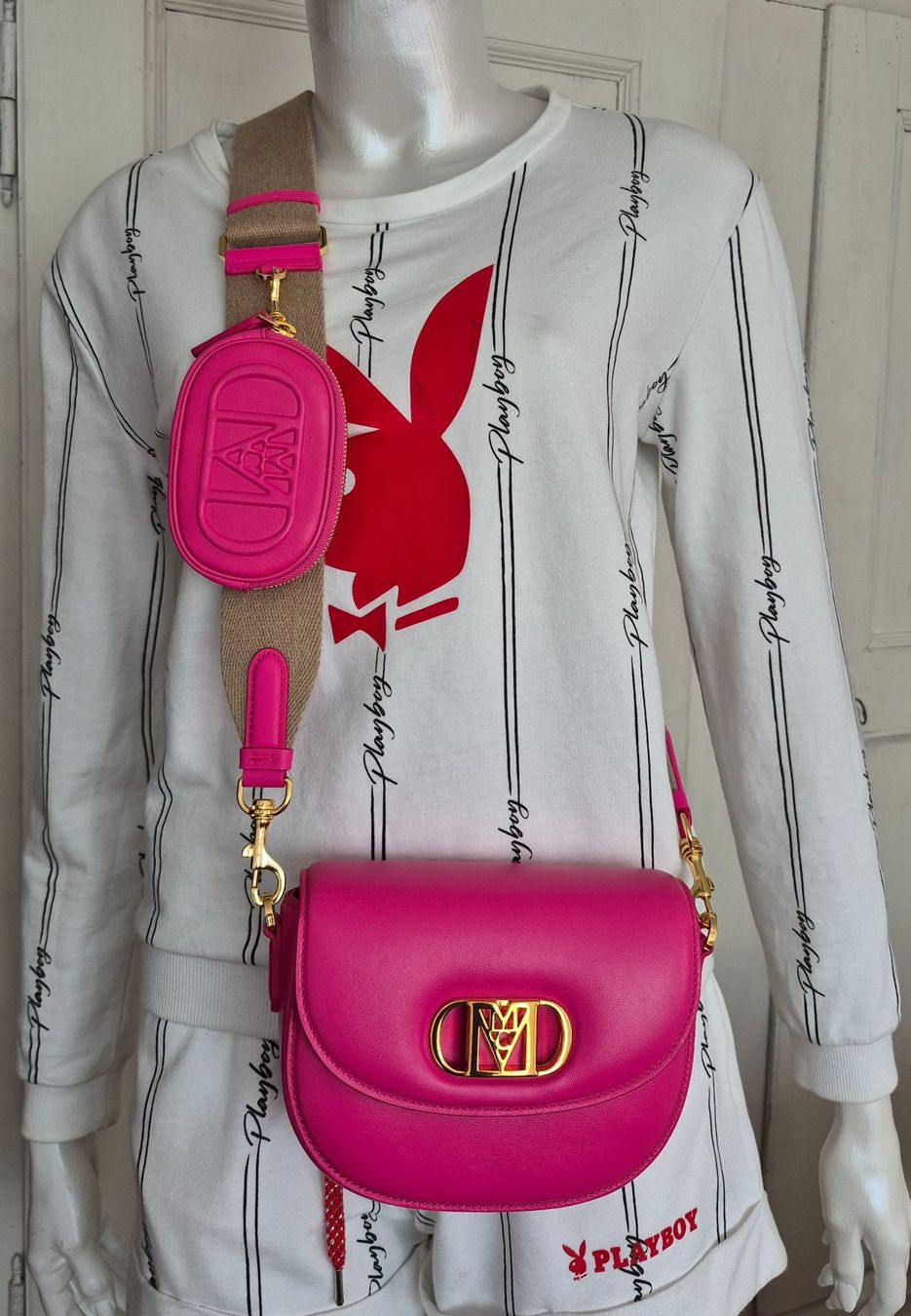 Mcm Borse da donna: Neue MCM Crossbody Bag aus Leder – Nuovo (secondo la descrizione) da Dottikon venduto da Pega7 1