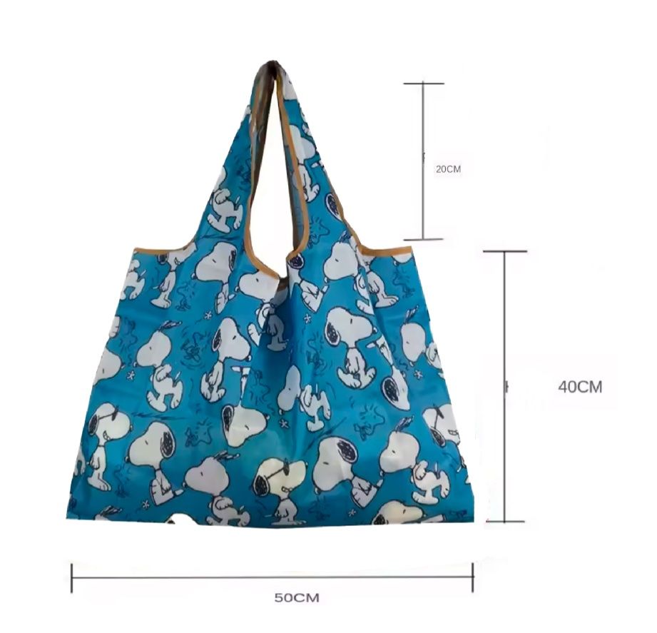 Borse: Faltbare Tasche mit Snoopy Motiv in gelb – Nuovo e nell'imballaggio originale da Meilen venduto da Art-Friend 5