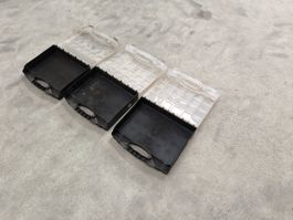 3er Set Aufbewahrungsboxen mit Griff Sortimentbox