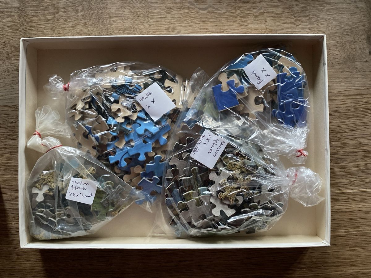 Ravensburger Puzzle: 2 Puzzle mit Pferden – Usato da Müllheim Dorf venduto da chol7 1