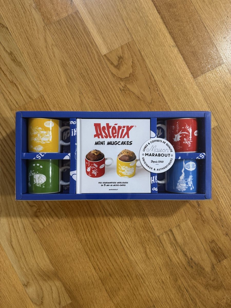 Bücher: Coffret Astérix mini mugcaces NEU – Neu und originalverpackt aus Cologny von PEACEANDLOVE