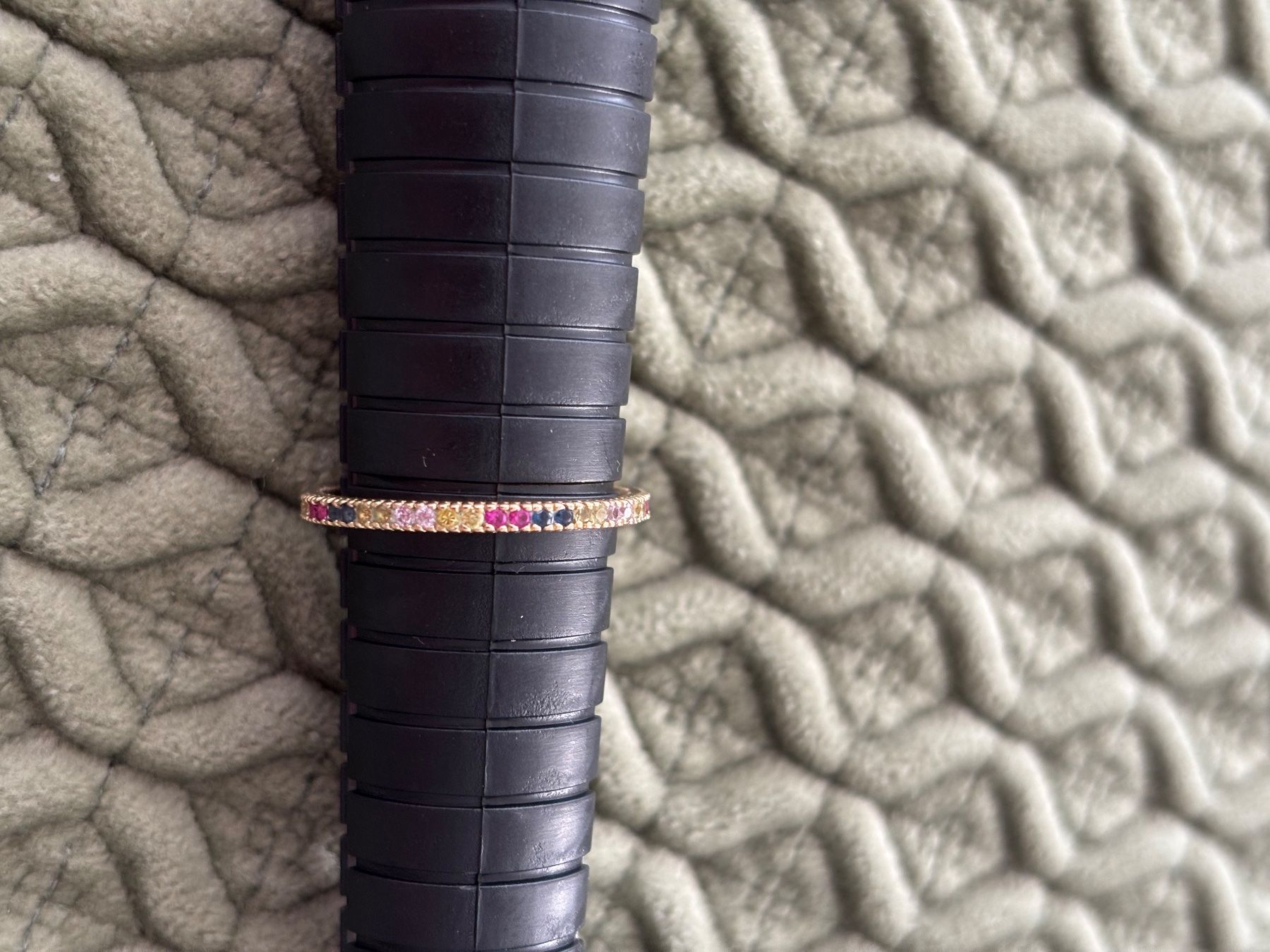 Anelli: Ring Colorful love - 375, Grösse 58 – Nuovo (secondo la descrizione) da Muri AG venduto da ReBoutique 1