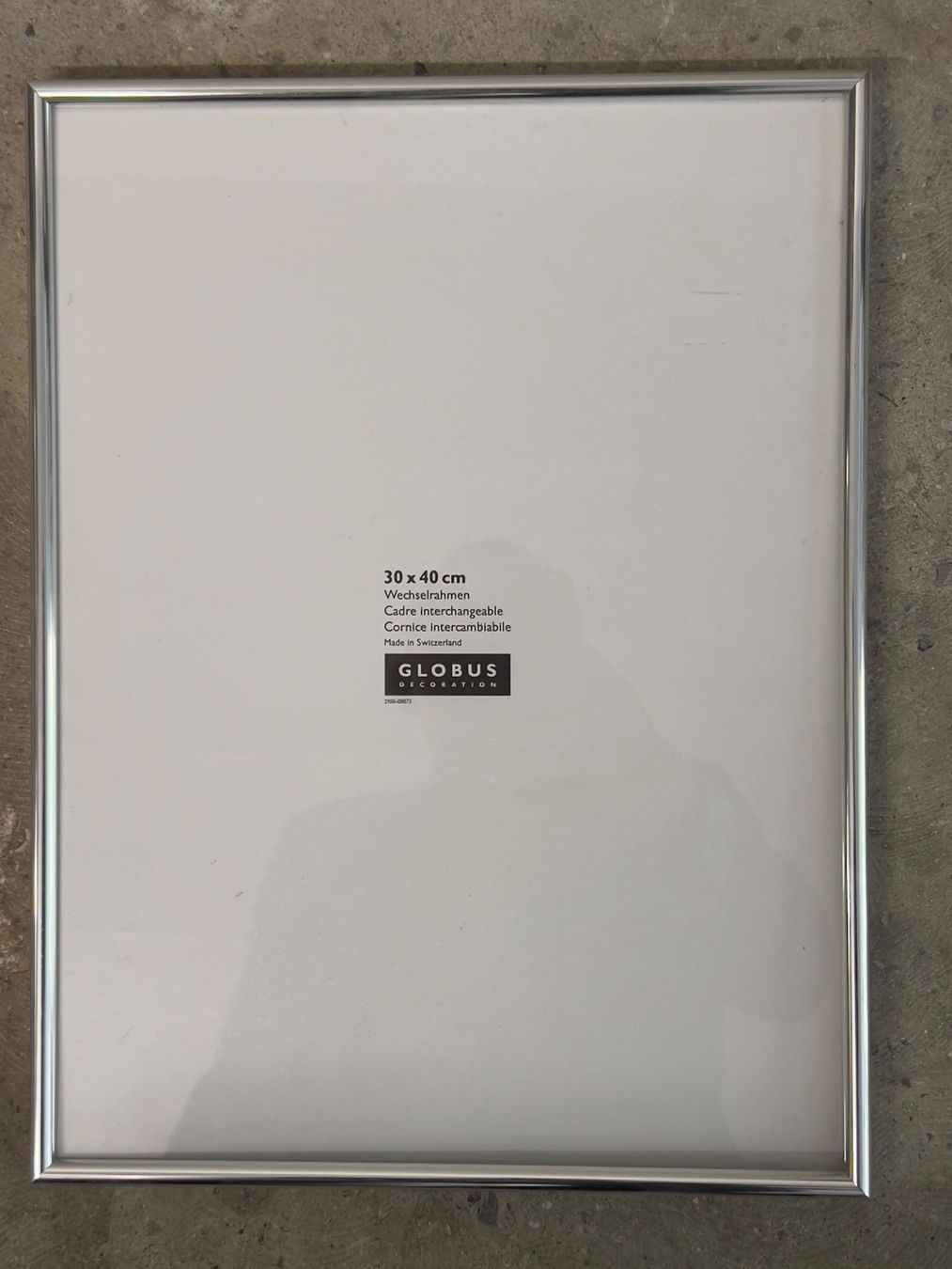 Globus Cornici: 3 Bilderrahmen Alu/Silber 40x30 cm – Nuovo (secondo la descrizione) da Bern venduto da Inker