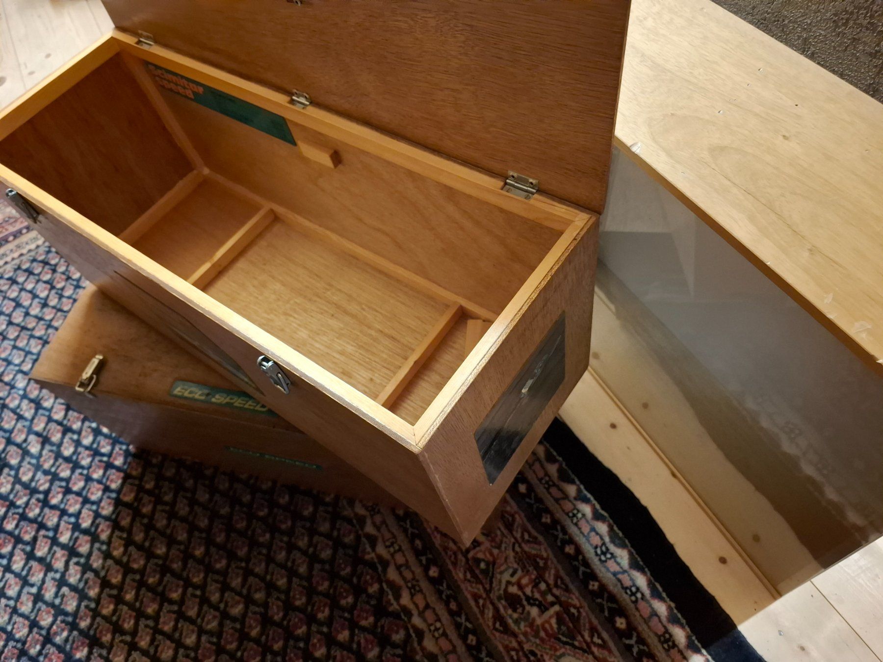 Modellbausätze & Standmodelle: Transportboxen Modellboot RC-Schiff Holz – Gebraucht aus Chabrey von fluvius 1